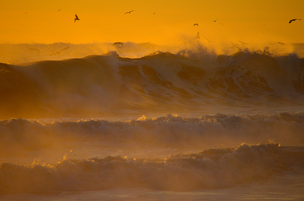 Dianne Cowen Cape Cod Photography - Sunrise Fury - Nauset Light Beach