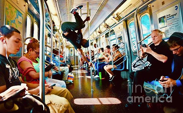 Aziza Del Rosario - Subway Dancer NYC