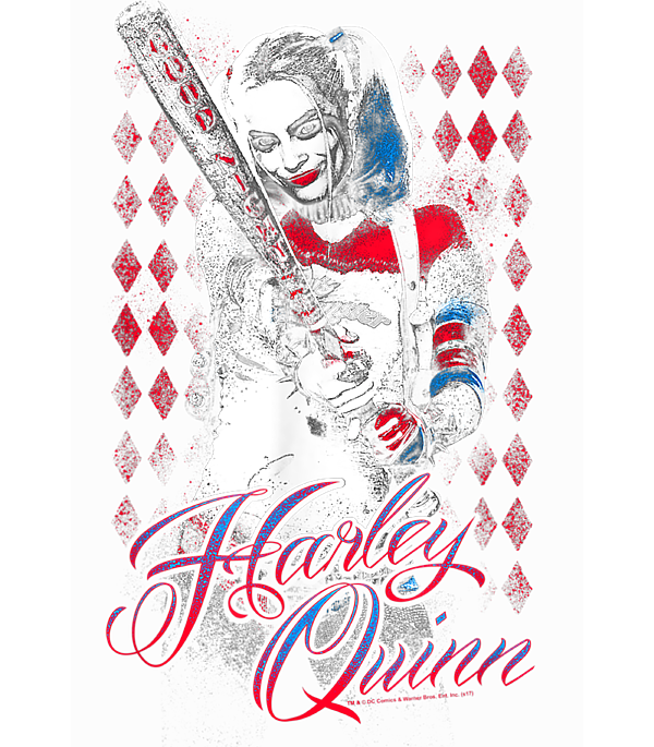 Suicide Squad Harley Quinn Bat at You christmas pr Sticker by Kody Becca -  Fine Art America