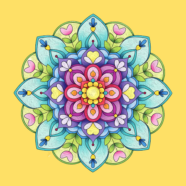 Anas Afash - Summer Style Floral Mandala