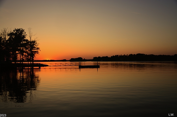 Lisa Wooten - Summer Sunset Lake Murray South Carolina