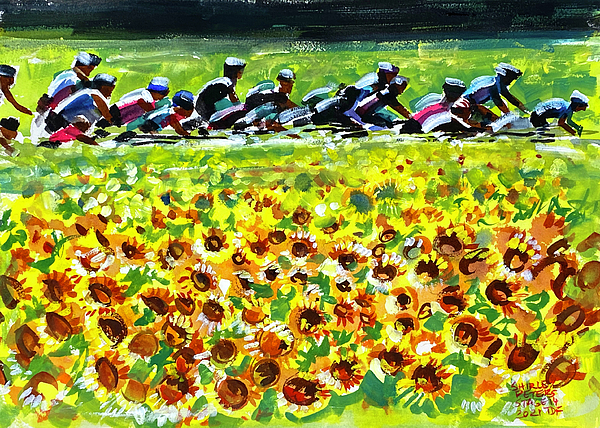 Shirley Peters - Sunflowers in the Valley Stage 14 TDF2021