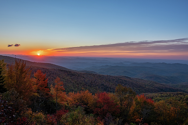 John Kirkland - Sunrise - Fall - Mountains - Newland NC - 1