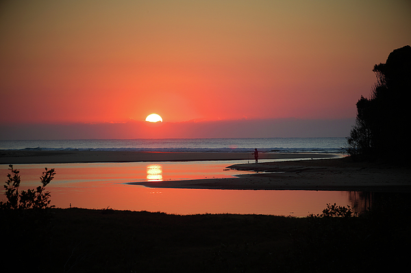 Peter Cole - Sunrise over Moonee Beach