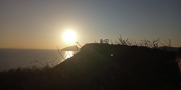 Antonis Meintanis - Temple of Poseidon Sounion sunset 