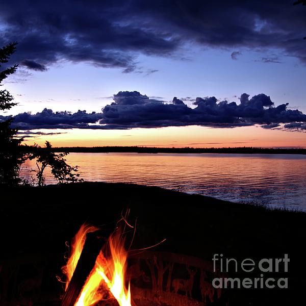 Scott Mason Photography - Sunset and Evening Fire at Voyageurs National Park, Minnesota