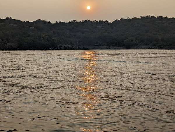 Anand Swaroop Manchiraju - Sunset At Durgam Cheruvu