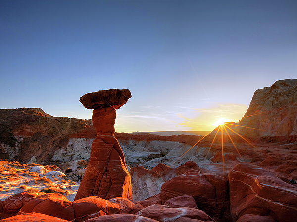 Alex Nikitsin - Sunset of a hoodoo in Grand Staircase-Escalante National Monument