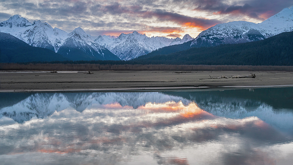 Joan Carroll - Sunset Reflections Haines Alaska