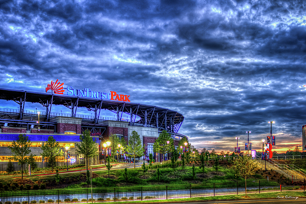 SunTrust Park Atlanta Braves Baseball Ballpark Stadium Jigsaw Puzzle