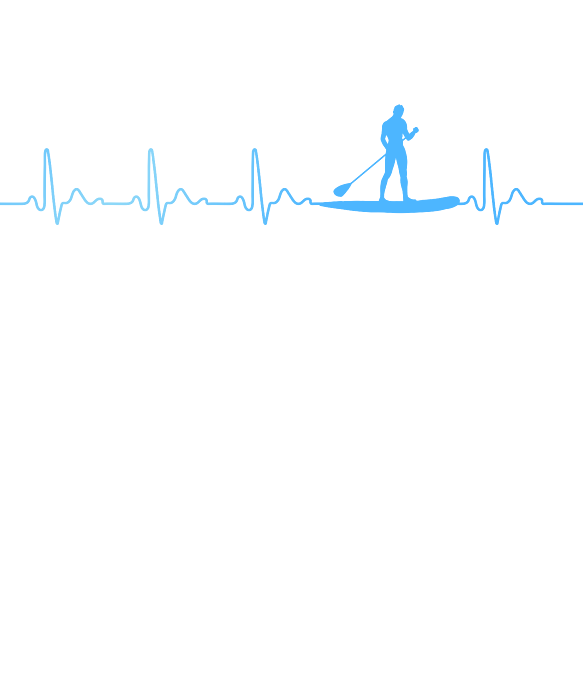 Sup Stand Up Paddle Heartbeat Paddling Ekg Pulseline T-Shirt Sup Stand Up Paddle Heartbeat Paddling Ekg Pulseline T-Shirt