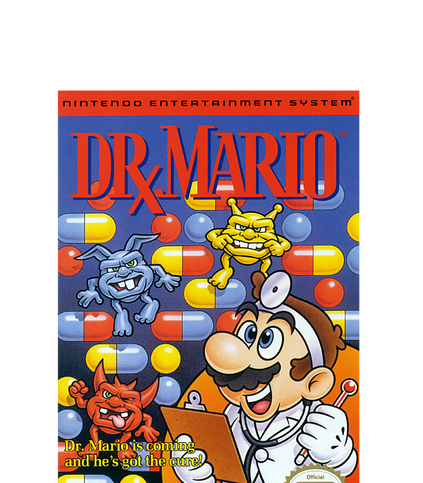 Super Mario Dr Mario Retro NES Game Cover Poster T-Shirt by Radak Roark -  Pixels