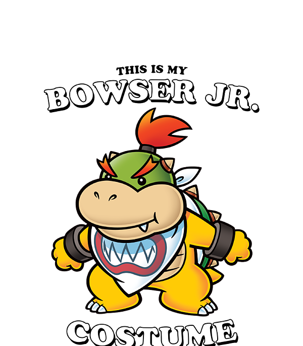 Super Mario This Is My Bowser Jr Costume Fleece Blanket by Daniex Ellen -  Fine Art America