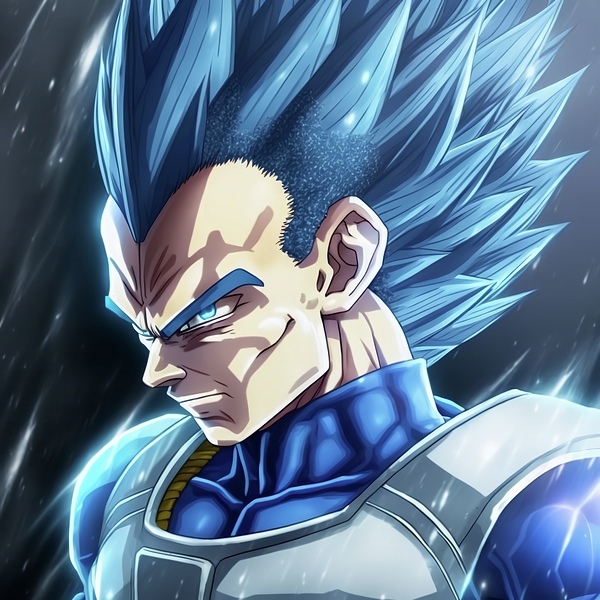 Vegeta Super Saiyan Blue