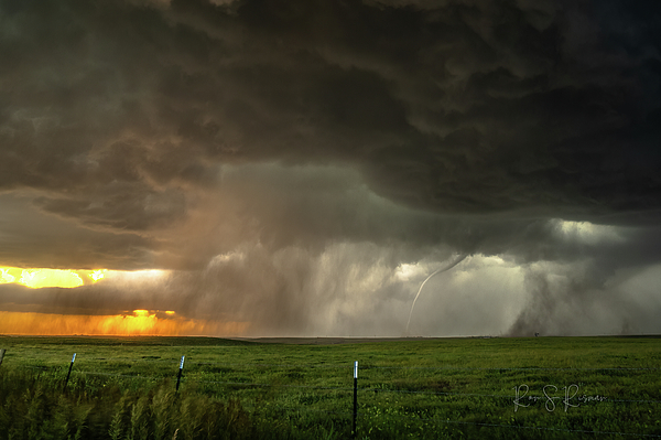 Ron Risman - Supercell with Rope Tornado