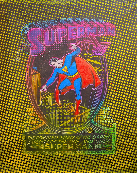 Superman Logo Rubber Utility Mat