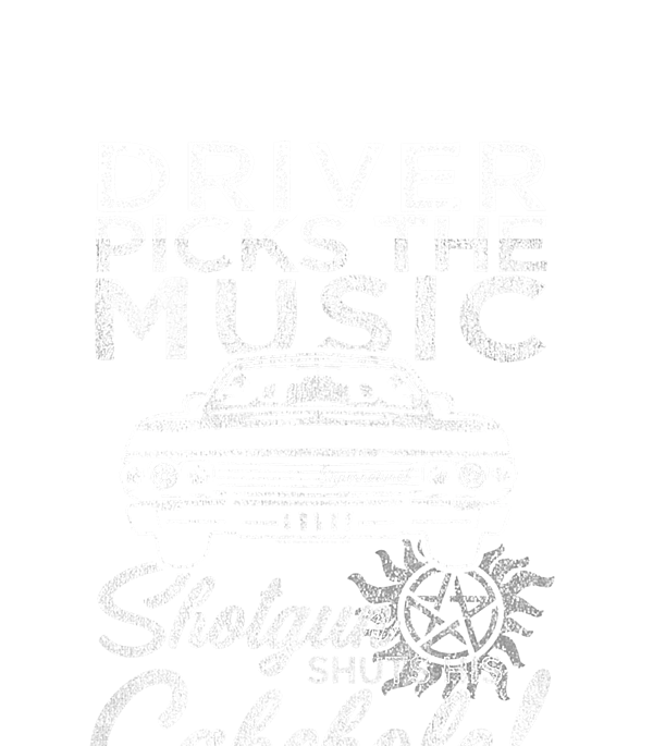 Driver Picks the Music - Supernatural - Sticker
