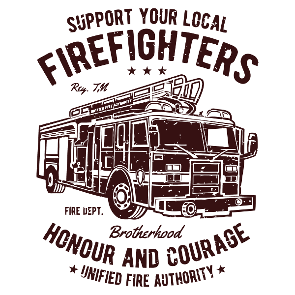 Support Your Local Fire Department T Shirt, Firefighter T Shirt, Jobs –  Premium Fan Store