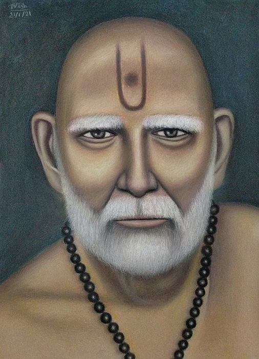 Shree Swami Samarth | Swami samarth, Portrait, Simple designs