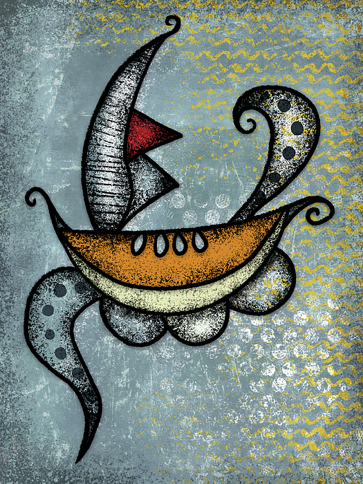 Sweet Sassy Slice Of Melon Abstract Art & Gifts