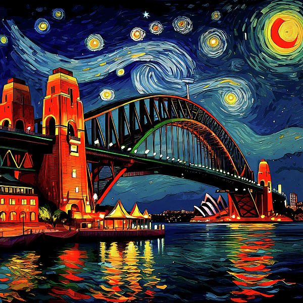 Andrei SKY - Sydney Harbour Bridge at night
