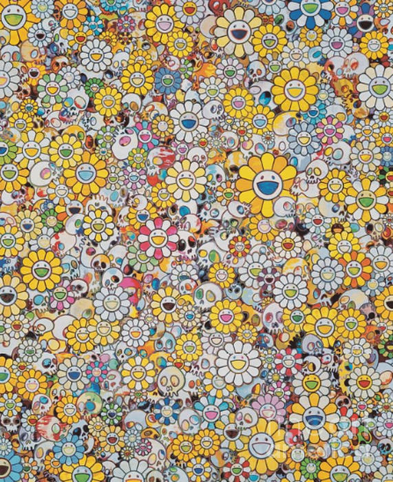 Takashi Murakami Flower Cushions - Japan Goods Finder