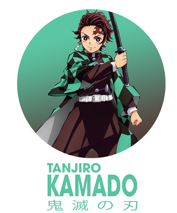 Demon Slayer - Tanjiro Kamado Anime Decal Sticker