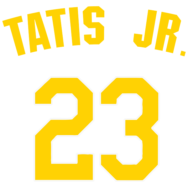 Tatis Jr. Kids T-Shirt by Suci Puspasari - Pixels Merch