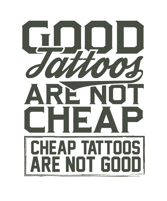 Tattoo Artist Gifts Good Tattoos Not Cheap Tattoo Lover Gift Women's T-Shirt