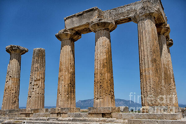 Patricia Hofmeester - Temple of Apollo in ancient Corinth, Greece