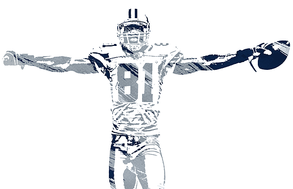 Terrell Owens Poster Dallas Cowboys Art Print Minimalist 