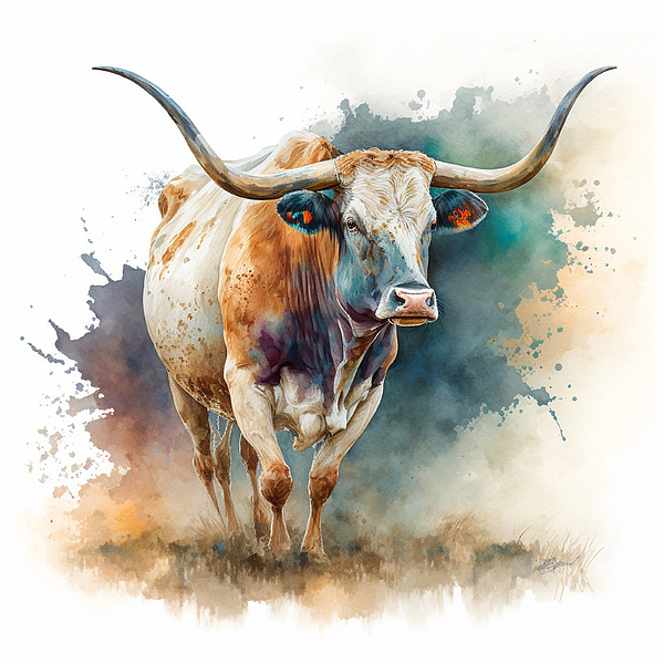 Athena Mckinzie - Texas Longhorn Steer III