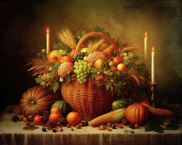 Patti Deters - Thanksgiving Basket of Bounty