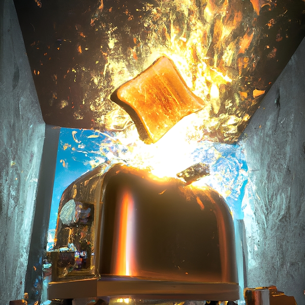 The Art of Chaos The Toaster Explosion That Will Blow Your Mind