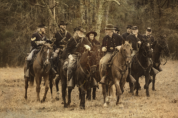 Steve Rich - The Battle of Aiken - Union Army Horseback Riders 2