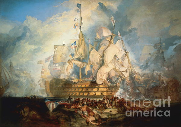 William Turner - The Battle of Trafalgar