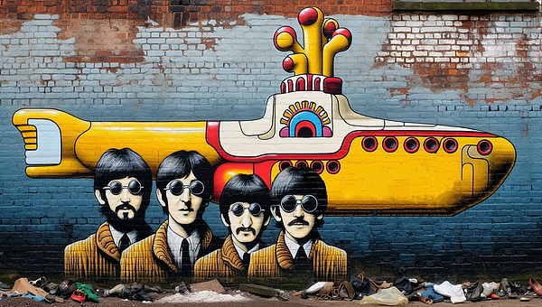 Amazon.com: Beatles Yellow Submarine (1000 Piece Jigsaw