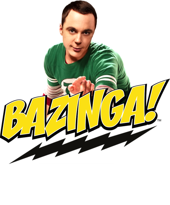 The Big Bang Theory Sheldon Bazinga Kids T-Shirt by Phuoc Thinh - Pixels