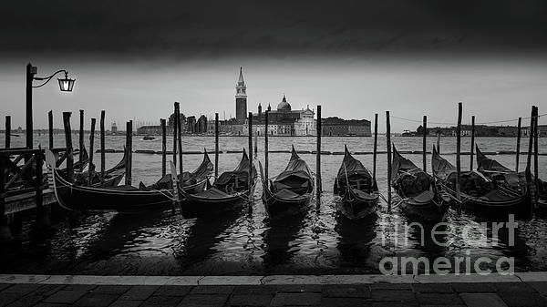 RAW Photography by Richard Wade - The Church of San Giorgio Maggiore and the Gondolas of Venice