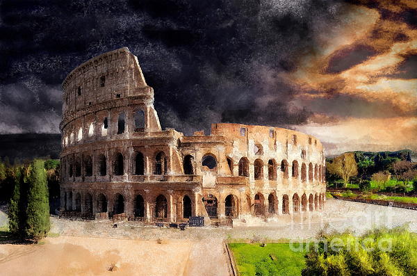 Jerzy Czyz - The Colosseum - storm