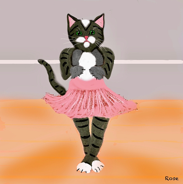 Elaine Hayward - The dancing cat 1