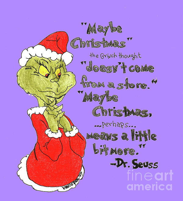Dr Seuss Christmas Quotes Grinch