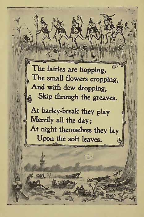 Uwe Stoeter - The Hopping Fairies - Grimm Brothers Vintage Fairycore