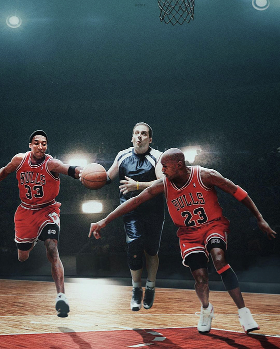 The Last Dance Michael Scott And Michael Jordan Greeting Card By Kevin ...