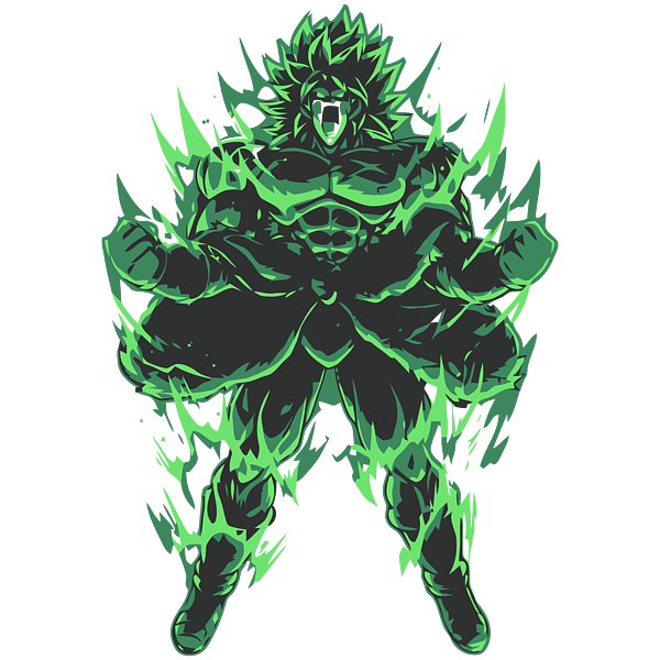 SSJ5 Broly - Broly - Sticker