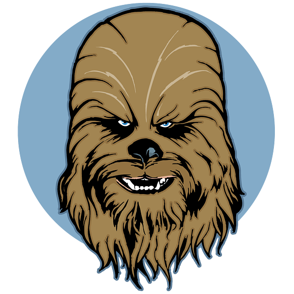 The Mighty Chewbacca Face Mask For Sale By Edward Draganski