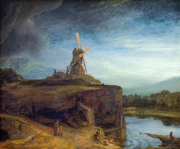 Rembrandt van Rijn - The Mill by Rembrandt 1648
