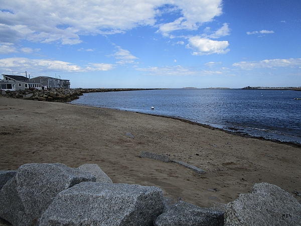 Mike Smetzer - The Mouth of the Saco River with the North Jetty on the Left