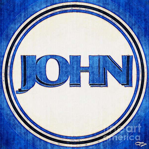 The Name Jack in Blue and White circular Name Design Tote Bag by Douglas  Brown - Pixels