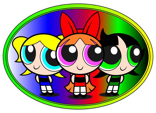 Powderpuff girl Sticker by Fancy4rt